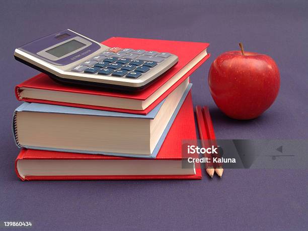 Niñas Escritorio Foto de stock y más banco de imágenes de Aprender - Aprender, Calculadora, Comida del mediodía