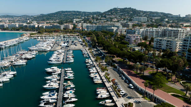 istock Aerial view at Cannes on a sunny afternoon 1398606389