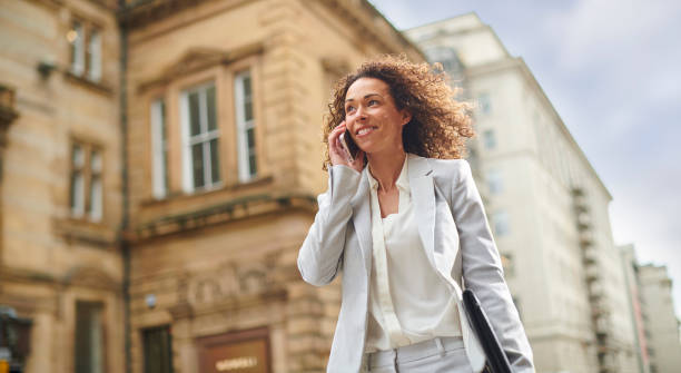 istock businesswoman connected 1398609538