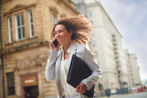 istock confident businesswoman on the move 1398609587