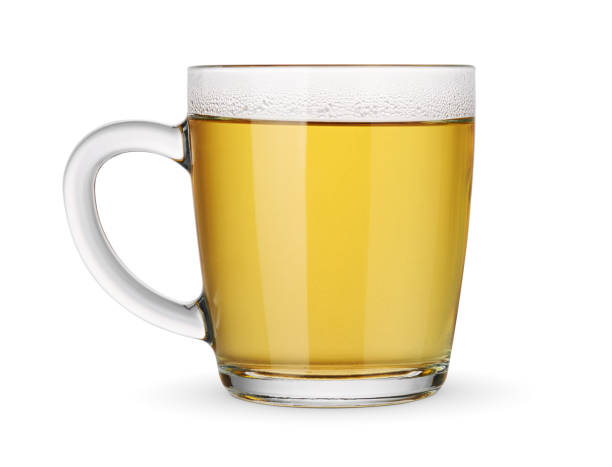istock cup of chamomile tea isolated on white 1398612141