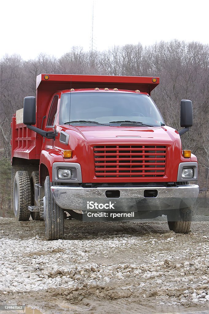 Caminhão de descarga grande Rig - Foto de stock de Autoestrada royalty-free