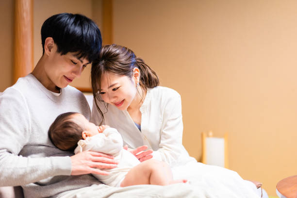 istock Family going out for leisure with baby 1398617273
