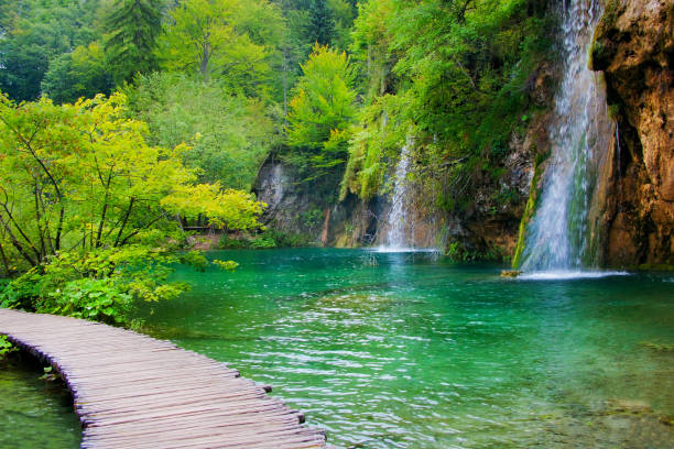 istock Nationalpark Plitvicer Seen in Dalmatien, Kroatien 1398618274