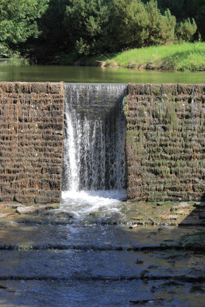istock artificial waterfall. Pruhonice Park, Pruhonice, Prague, Czech Republic 1398618432