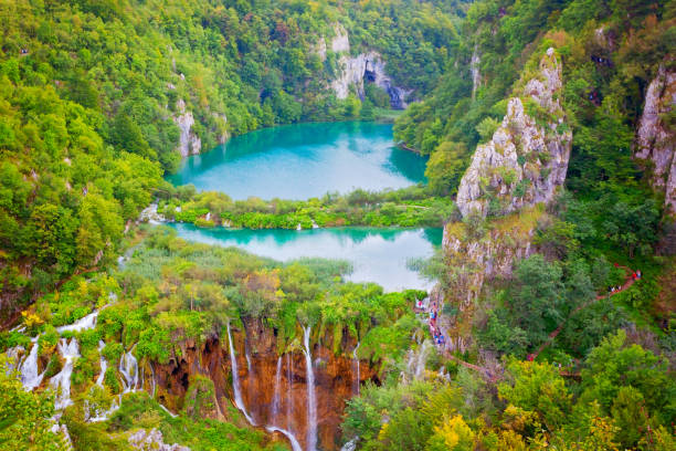 istock Plitvice Lakes National Park in Dalmatia, Croatia 1398618537
