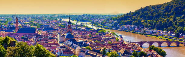 istock Heidelberg city and Neckar river, Germany 1398618580