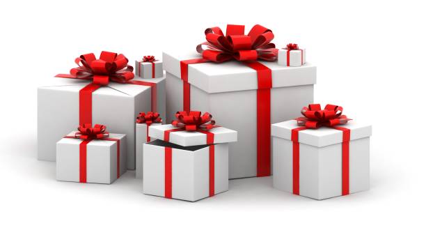 istock 3d realistic set of colorful gift boxes with bows and ribbons. 1398618642