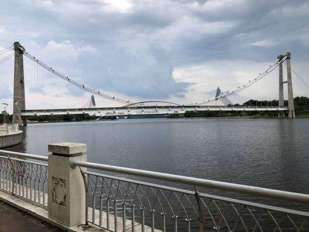 istock Small bridge on the lake located at the Putrajaya 1398621484