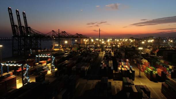istock seaside port dawn landscape 1398626557