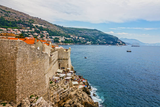 istock Dubrovnik, Croatia - May 22, 2022: Dubrovnik ancient fortress 1398627315