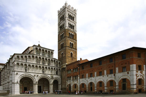 Lucca, il Duomo o Cattedrale di San Martino. Toscana, Italia stock photo