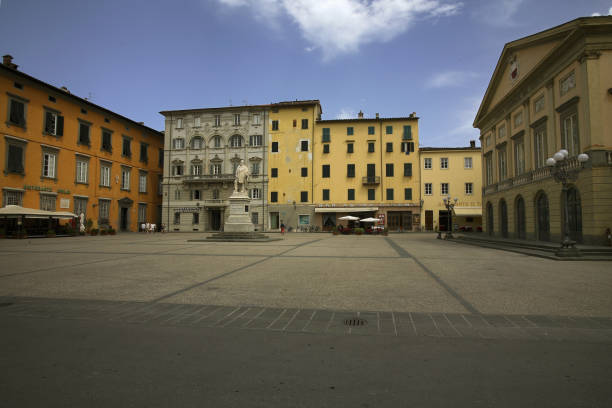 istock Lucca, Piazza dell'Anfiteatro. Tuscany Area, Italy 1398632834