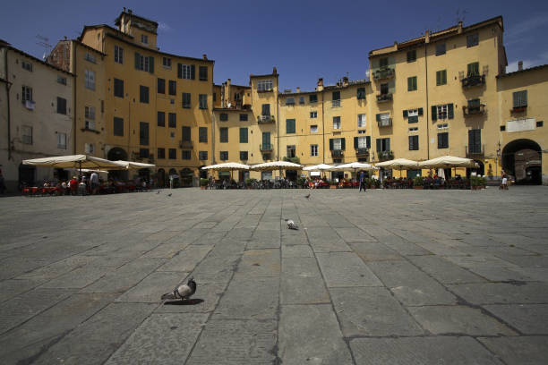 istock Lucca, Piazza dell'Anfiteatro. Tuscany Area, Italy 1398632885