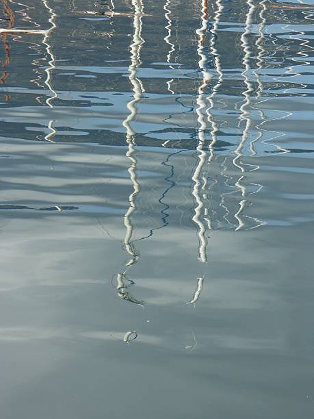 istock Mirror in the port of Propriano (Corsica) 139863373