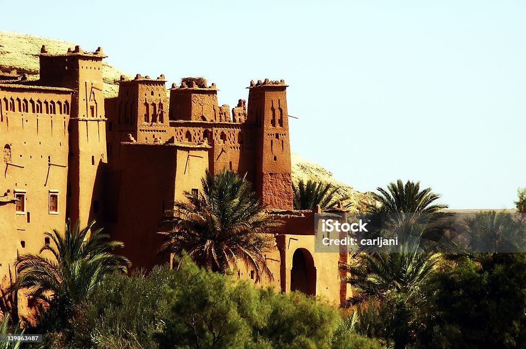 Kasbah вход, Марокко - Стоковые фото Африка роялти-фри