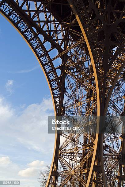 Eiffel Tower Detail Stock Photo - Download Image Now - Architecture, Built Structure, City