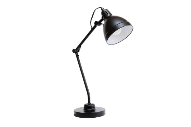 desk lamp - lamp imagens e fotografias de stock