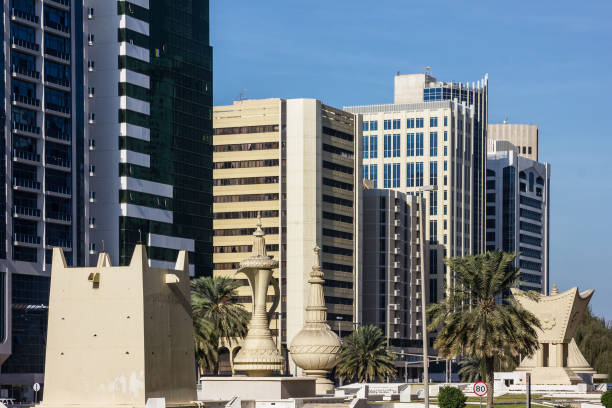 Abu Dhabi - Etihad Square, United Arab Emirates.