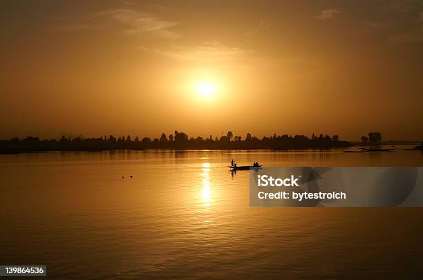 Sonnenuntergang In Mopti Stockfoto und mehr Bilder von Abenteuer - Abenteuer, Afrika, Fluss