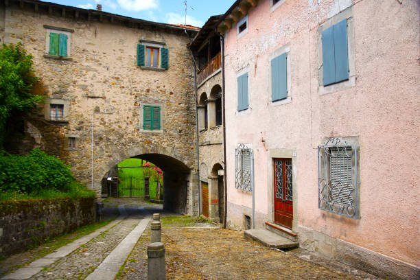 Castles and ancient villages of the Modena Apennines. Modena, Emilia Romagna. Italy
