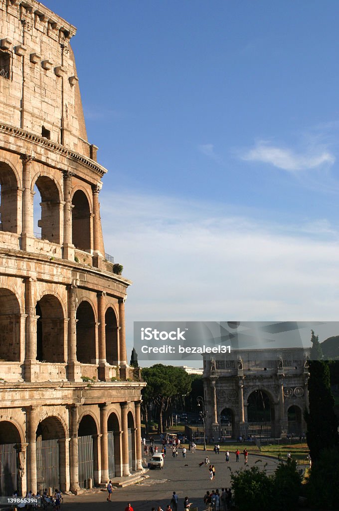 Colosseum in Rome - Foto de stock de Anfiteatro libre de derechos