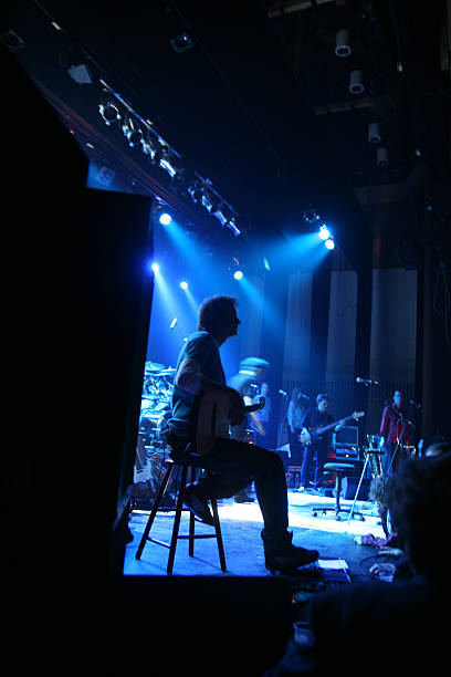 istock Backstage shot of a rock concert 139865972