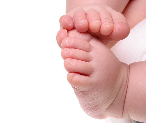 Baby Feet stock photo