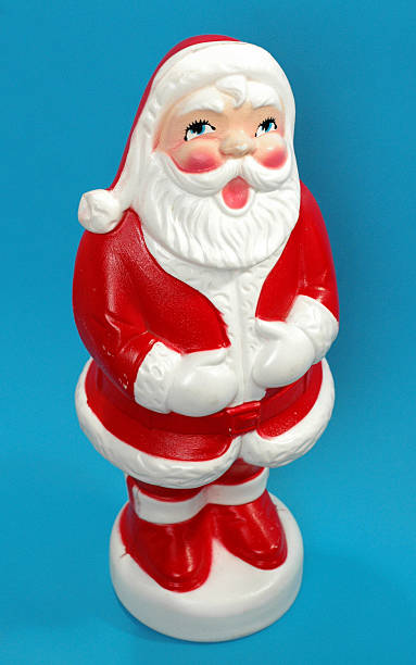 Santa Claus Vintage Decoration stock photo
