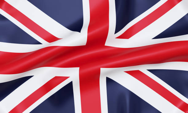 istock Flag of Great Britain, 3d rendering. 1398661150