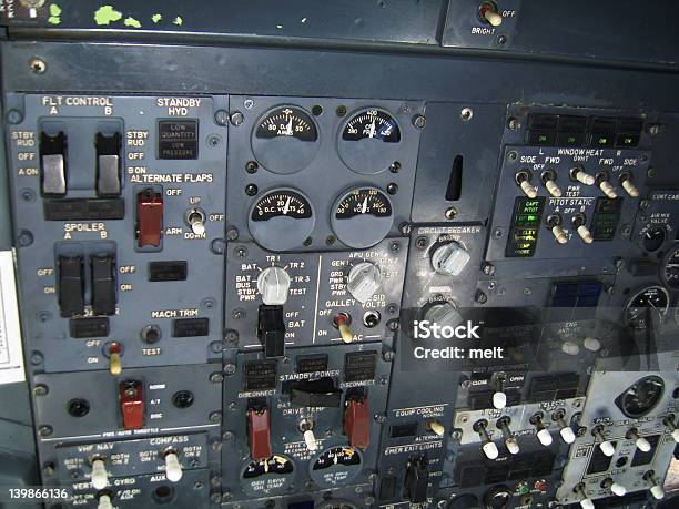 Cockpit Stock Photo - Download Image Now - Air Vehicle, Airplane, Cockpit