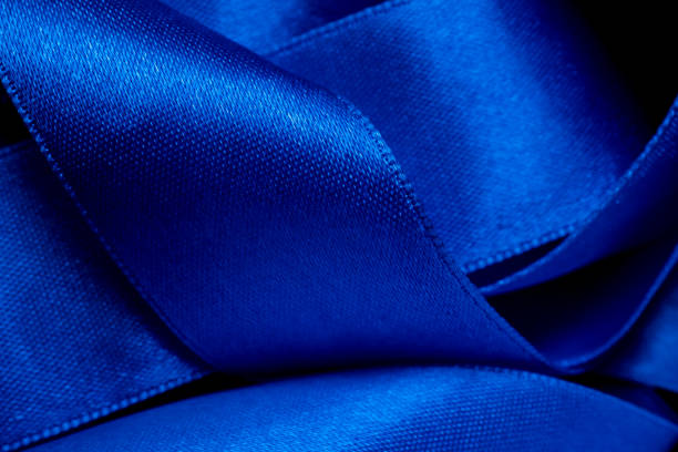 istock blue spiral ribbon, background or texture 1398664063