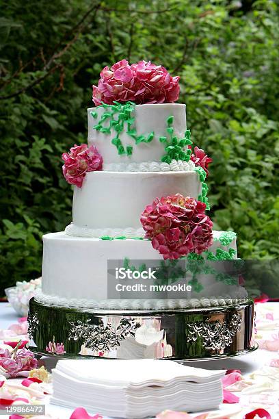 Wedding Cake Stock Photo - Download Image Now - Cake, Cake Tier, Three Objects