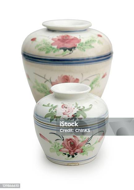 Ceramiche Cinesi - Fotografie stock e altre immagini di Antico - Condizione - Antico - Condizione, Argilla, Bianco