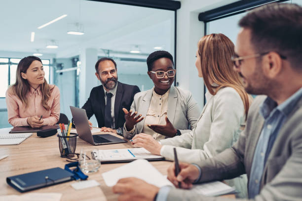 istock Discussing new concepts and ideas 1398669425