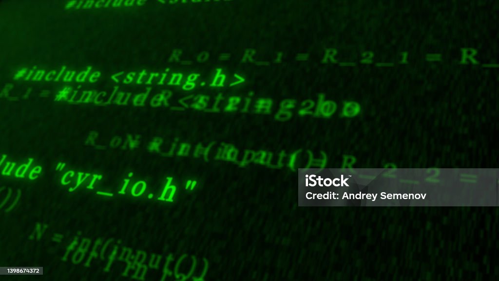 Programming Code Programming Language Strings Programming Concept ...