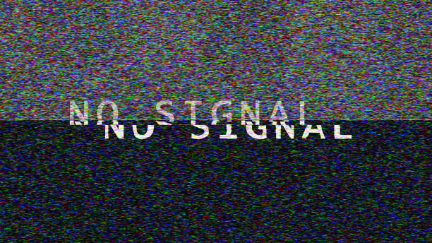 istock White noise illustration. TV noise effect. No signal. 1398674558