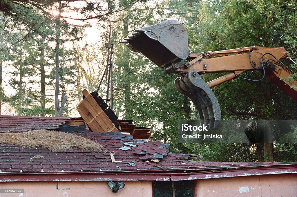 Travaux de démolition - Photo de Arbre libre de droits