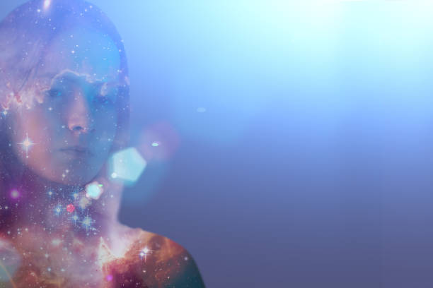 psychological practices from stress, post traumatic syndrome, psychiatric help, the universe in a person as a sign of mental health,Element of the image provided by NASA