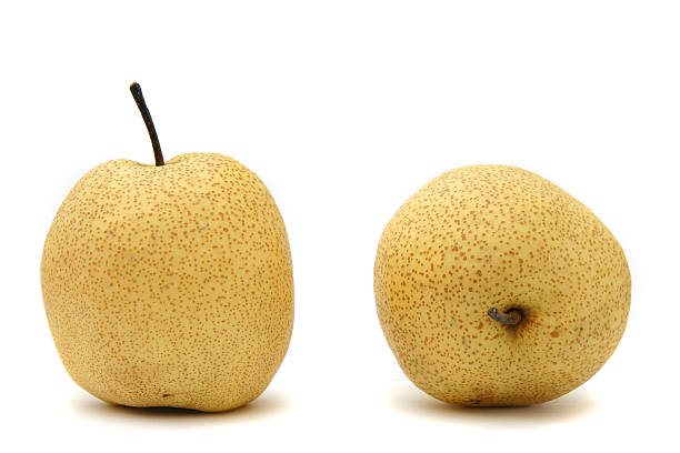 Japanese pears stock photo