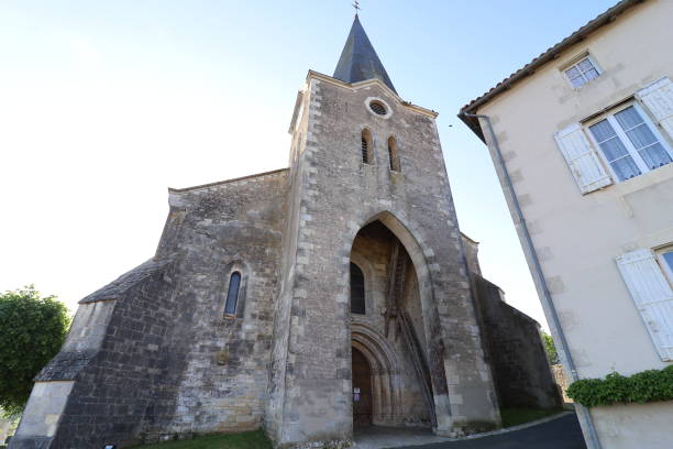 istock Charroux - Church of Saint Sulpice 1398677591