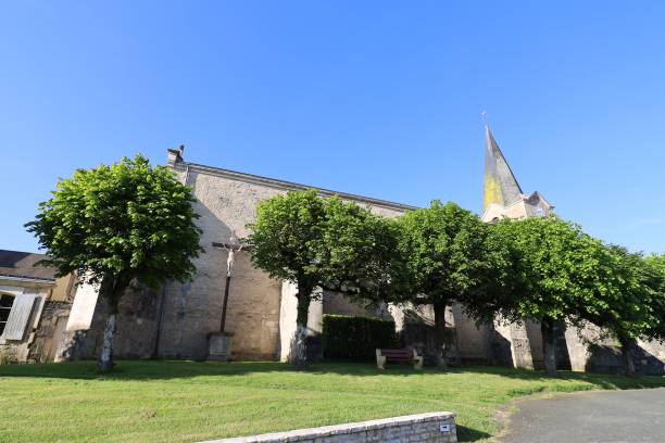 istock Charroux - Church of Saint Sulpice 1398677595