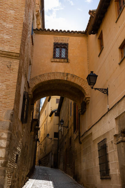 istock Paved streets of old Toledo 1398681315