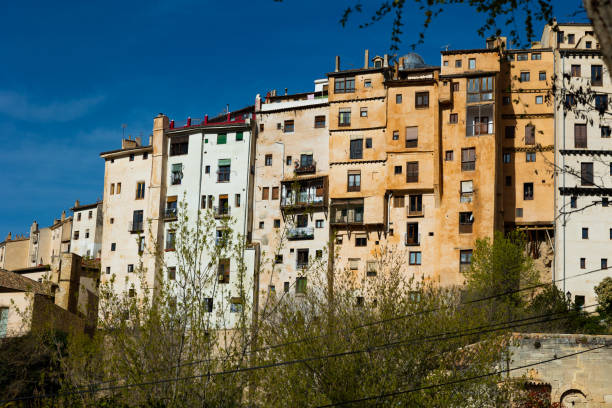 istock Cuenca cityscape with medieval hanging high-rise houses 1398682606