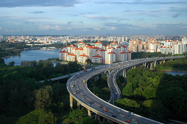 Sheares ponte - foto de acervo