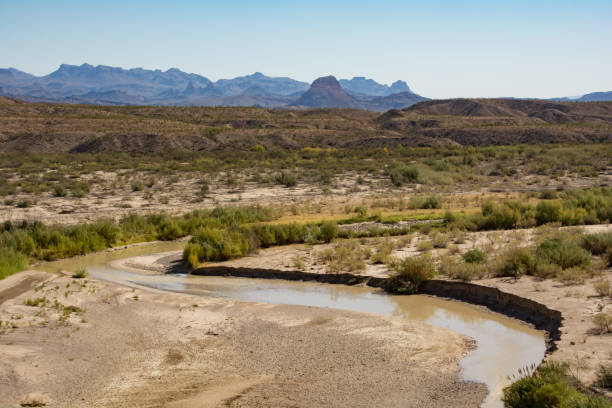 istock Rio Grande river snaking along Big Bend National Park 1398684919
