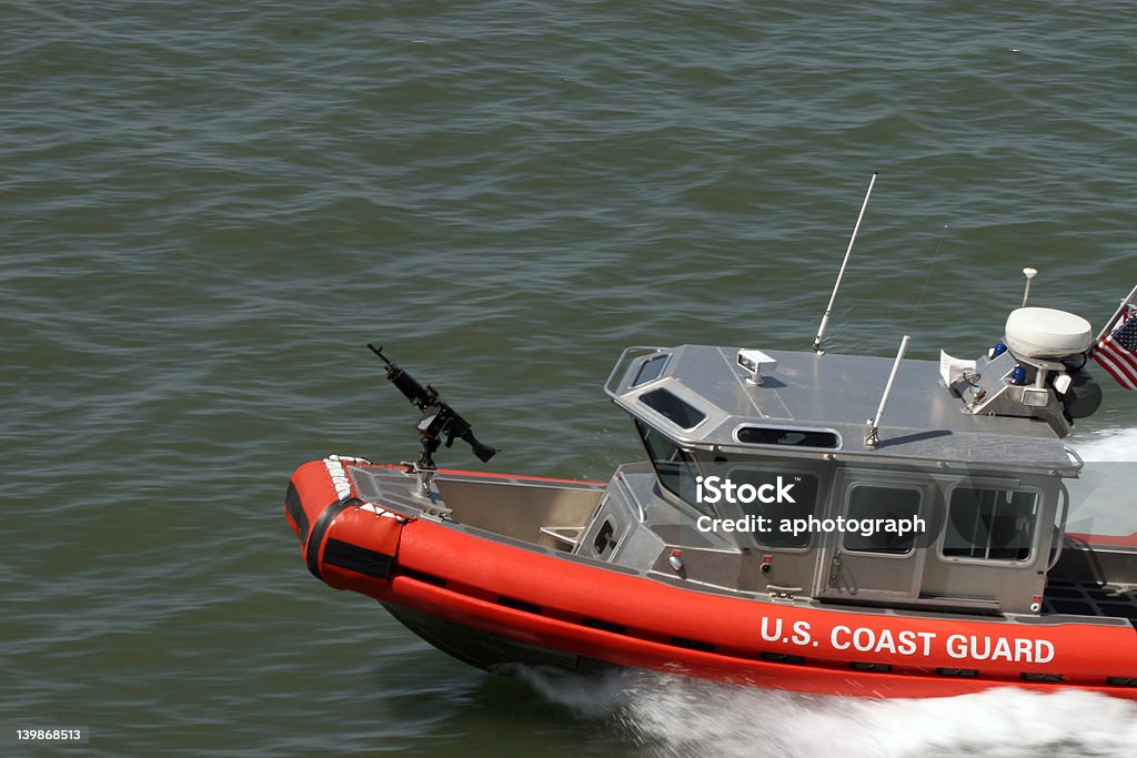 L'US Coast Guard patrol bateau - Photo de Accident et désastre libre de droits