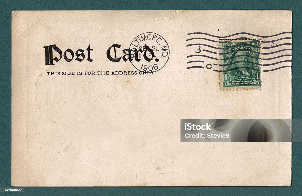 Vintage Kartka pocztowa - Zbiór zdjęć royalty-free (Baltimore - Stan Maryland)
