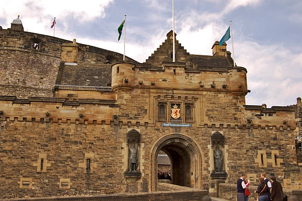 istock Entrance gates to Edinburgh Castle 139868552