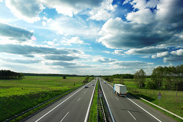 istock Landscape overview of German Autobahn 139868711